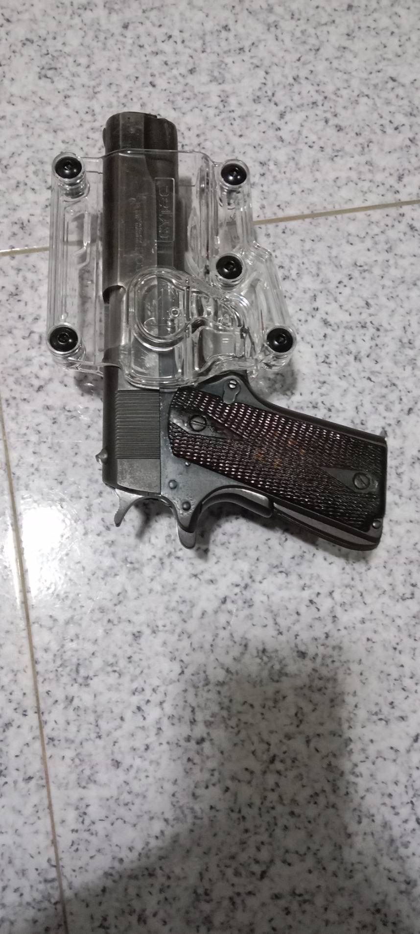 New.ซอง Megafit แบบใส ( Transparent Cytac Mega-Fit Holster ) -ซองปืนที่ออกแบบมาให้สามารถใช้งานได้หลากหลายรุ่น (ตามตารางแนบ) เช่น Glock , Sig Sauer, CZ , Beretta, Ruger , S&W, Walther, Colt, Taurus และอื่นๆ -ผลิตจากวัสดุ Polymer ชนิดใส -ซองถูกออกแบบให้ปลดล