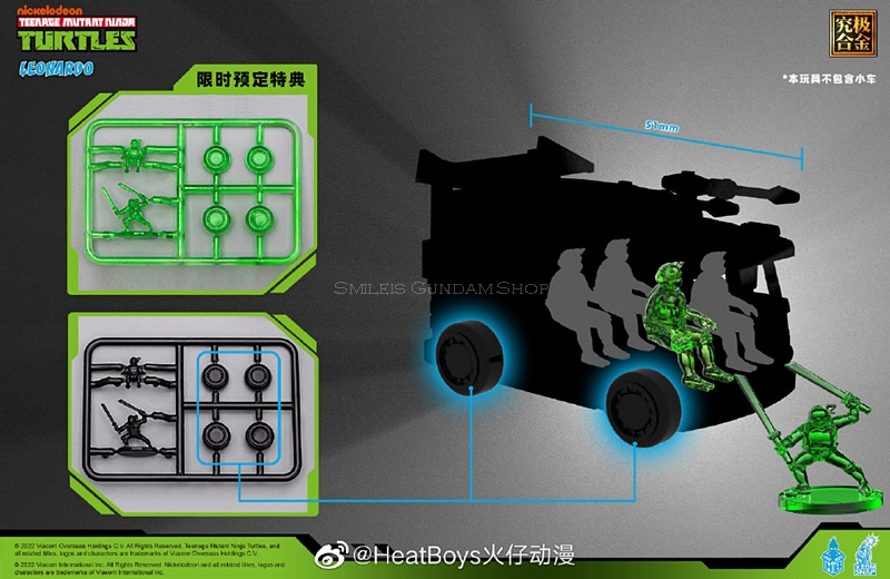 [PO]MB 1/72 Ninja Turtles Leonardo[โมเดลสำเร็จ]