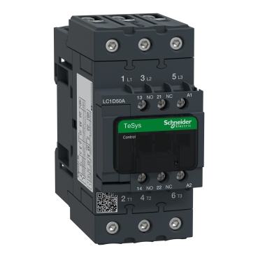 SCHNEIDER MAGNETIC TeSys D แมกเนติก 3เฟส รุ่น LC1D50AE7 48VAC