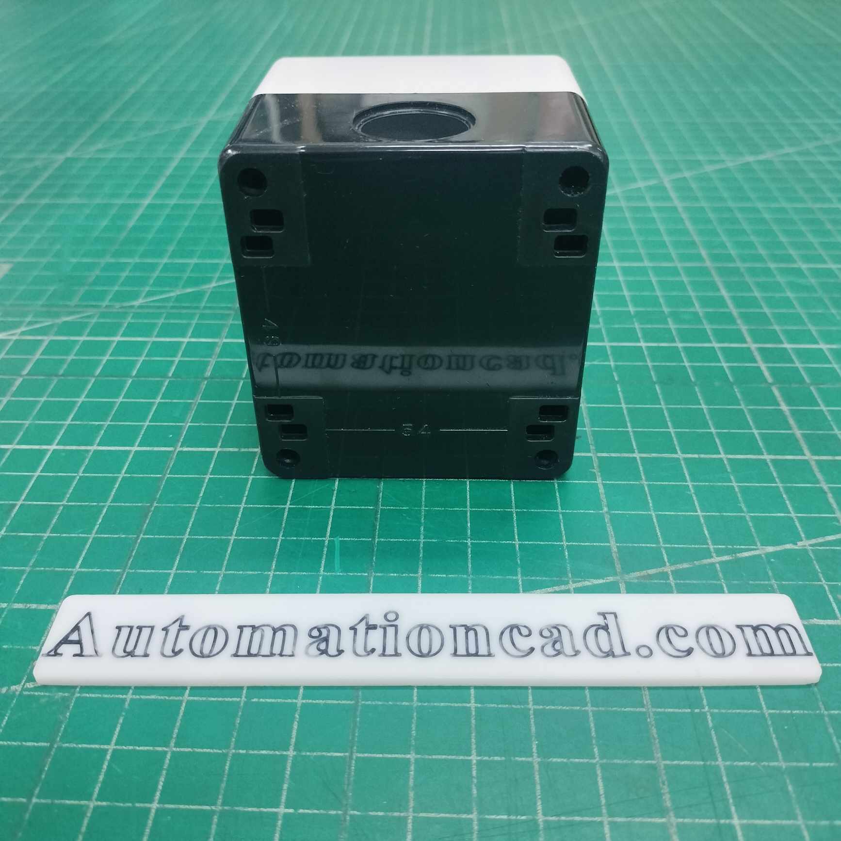 YAOHUI กล่องหลุมกันน้ำสำหรับปุ่ม 1 รู กล่องใส่ปุ่มสวิทช์ รูขนาด 22 mm BX1-22 ขนาด 72x77x65 มิลลิเมตร