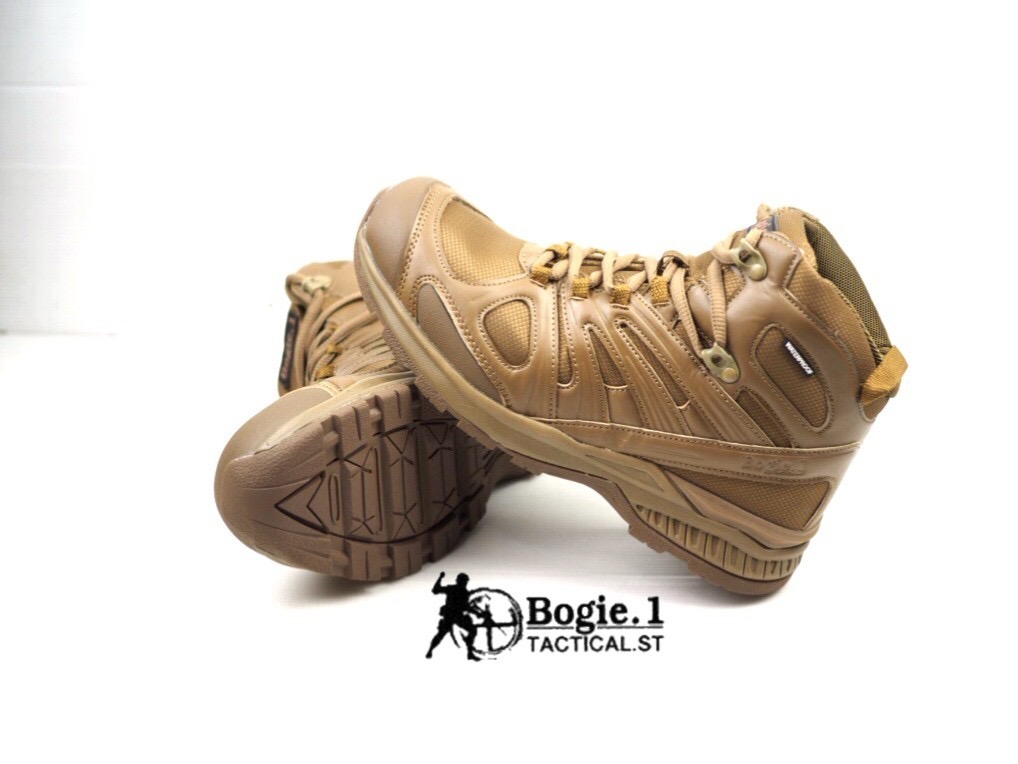 NEW รองเท้า SHOES ATTACK @G-TEX ( WATER PROOF) ภายใต้การผลิตของแบรนด์Bogie1 Tactical ในแวดวงสินค้าประเภท Tactical และ Outdoor นั้น คุณสมบัติการกันน้ำและการระบายอากาศของผลิตภัณฑ์เป็นสิ่งที่สำคัญ เพราะกิจกรรมที่ผู้สวมใส่ใช้งานจะต้องเผชิญนั้นมีหลากหลาย เป็นร