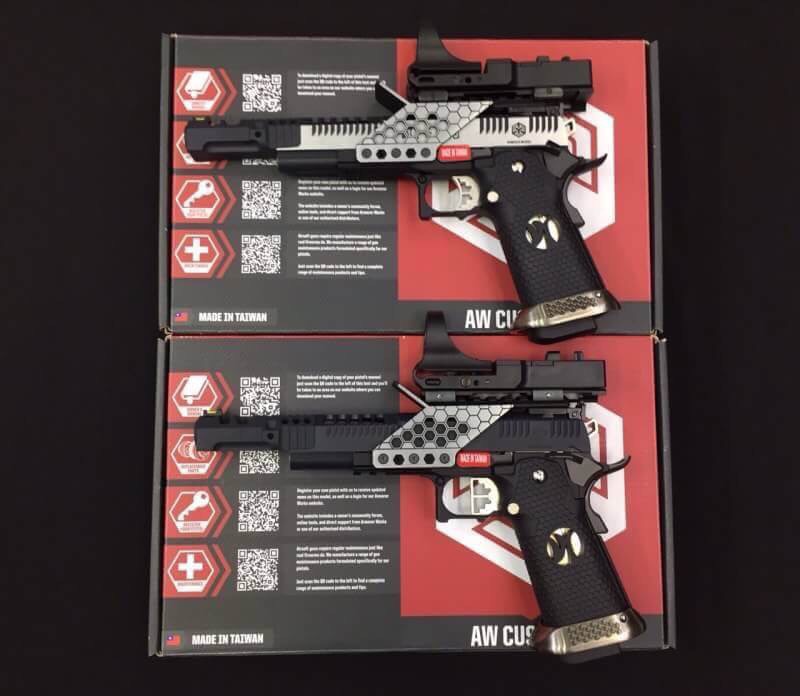 New.AW CUSTOM "HX2401 .38 SUPERCOMP RACE PISTOL" (400 /fps) ราคาพิเศษ