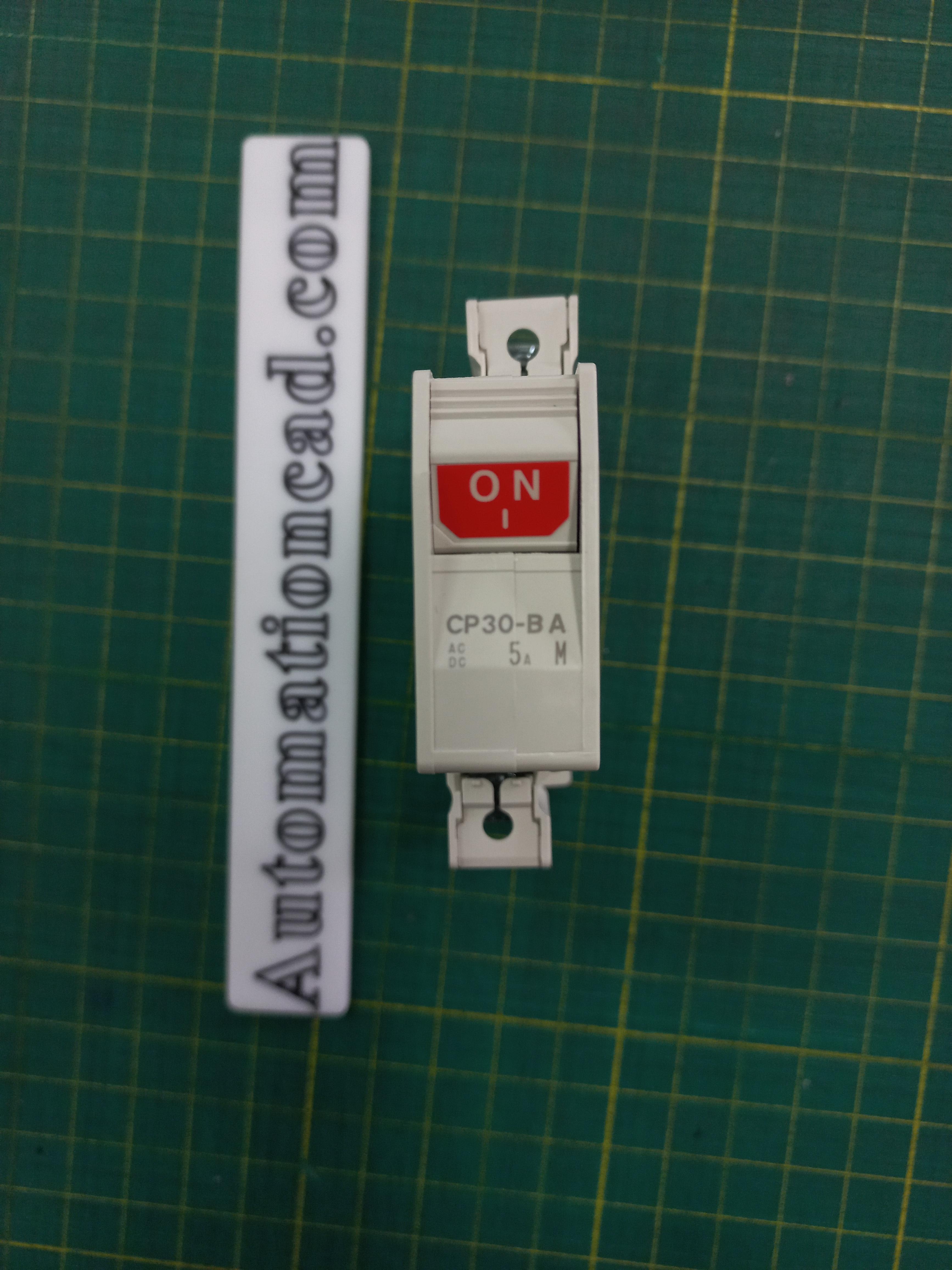 เบรกเกอร์ป้องกันวงจรควบคุม 1เฟส 1-M 5A Circuit Protector MITSUBISHI