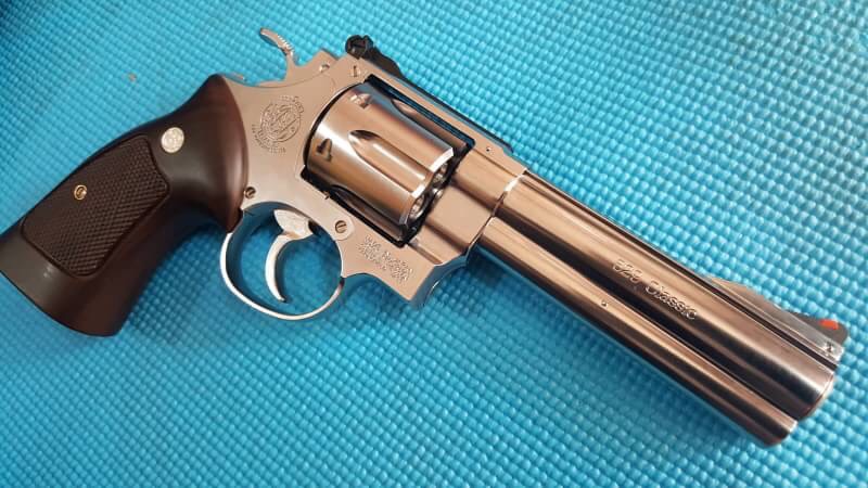 New.ปืนลูกโม่อัดแก๊สMarushin S&W M629/M29 Classic X Cartridge Series Gas Pistol ราคาพิเศษ