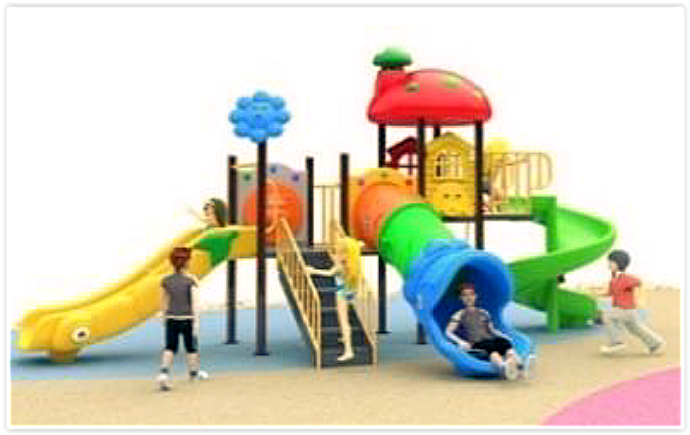 เครื่องเล่นสนาม ชุดบ้านเห็ดแสนสนุก