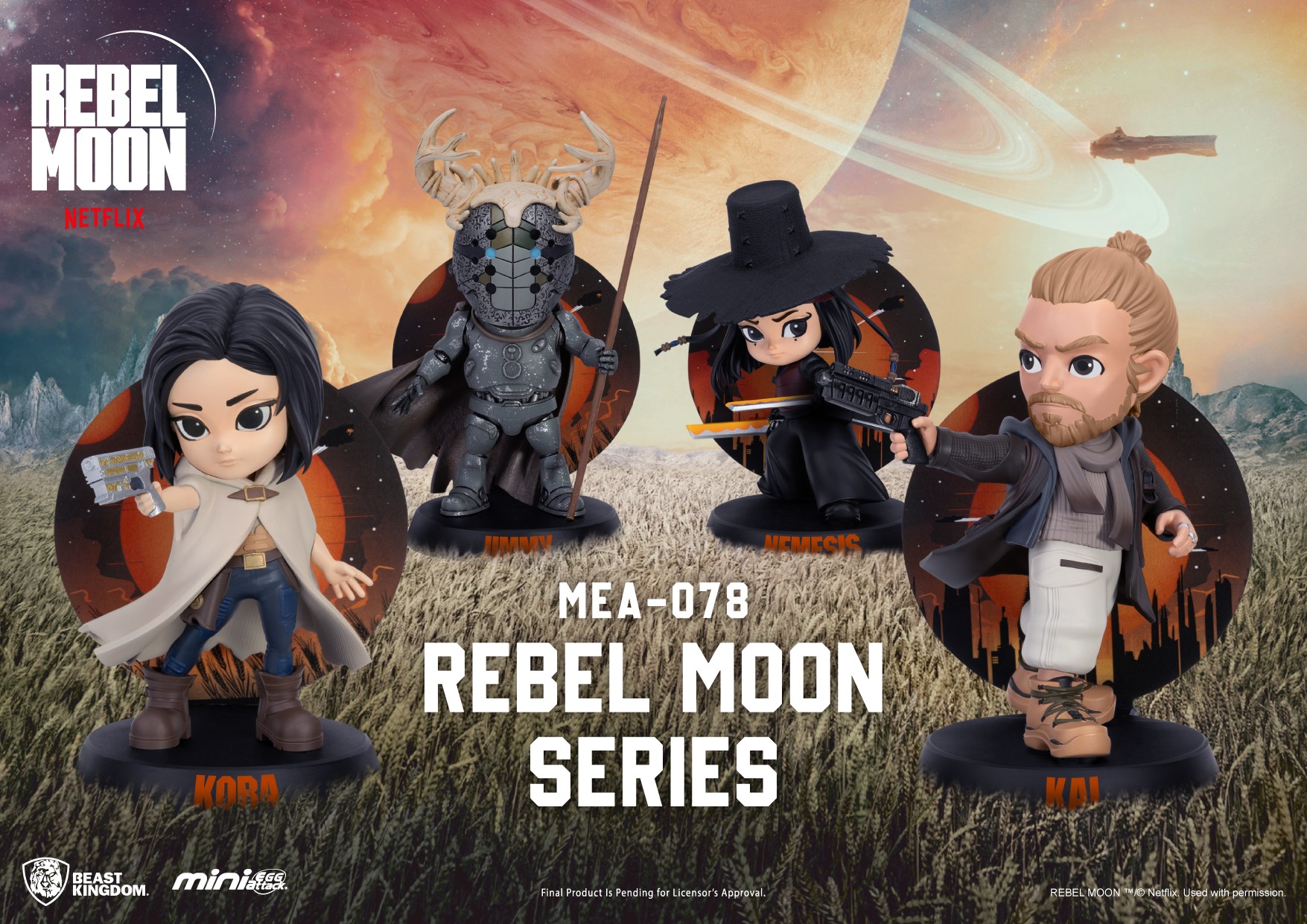 เปิดจอง : Rebel Moon Series (Mini Egg Attack) (Set of 4)