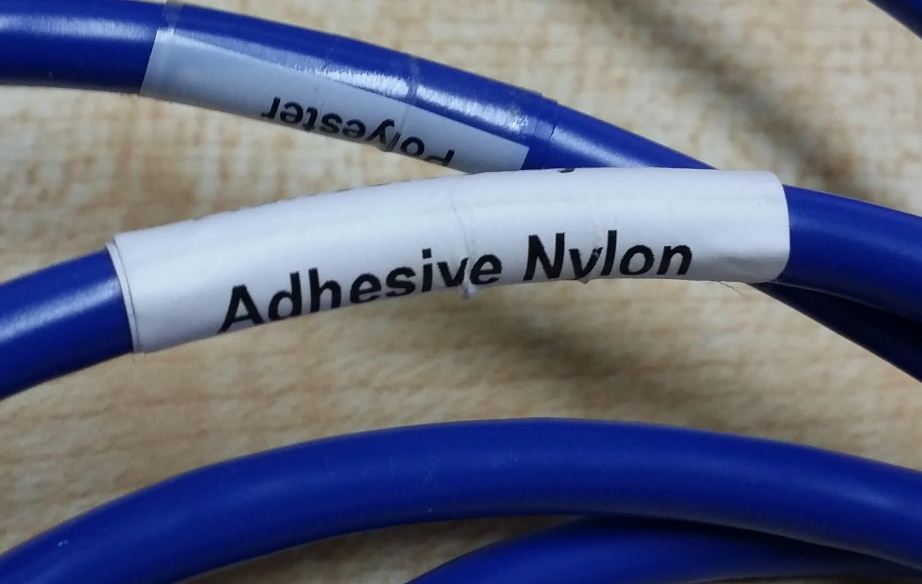 สติ๊กเกอร์มาร์คสายไฟ FLEXIBLE ID อักษรดำพื้นเหลือง เบอร์มาร์คสายไฟ CABLE MARKER