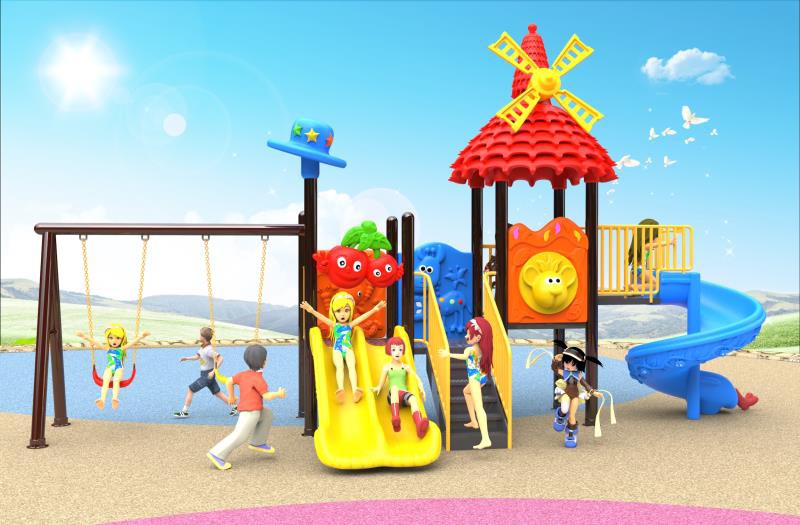 เครื่องเล่นสนามชุดกังหันชิงช้า