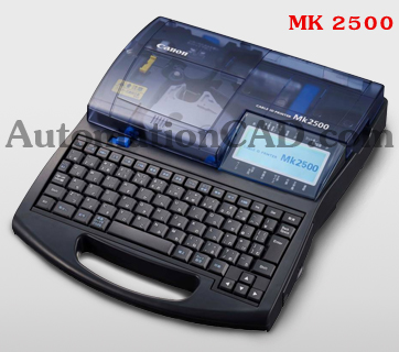เครื่องพิมพ์ปลอกสายไฟ CANON MK-2500--Discontinued-- change to MK-2600