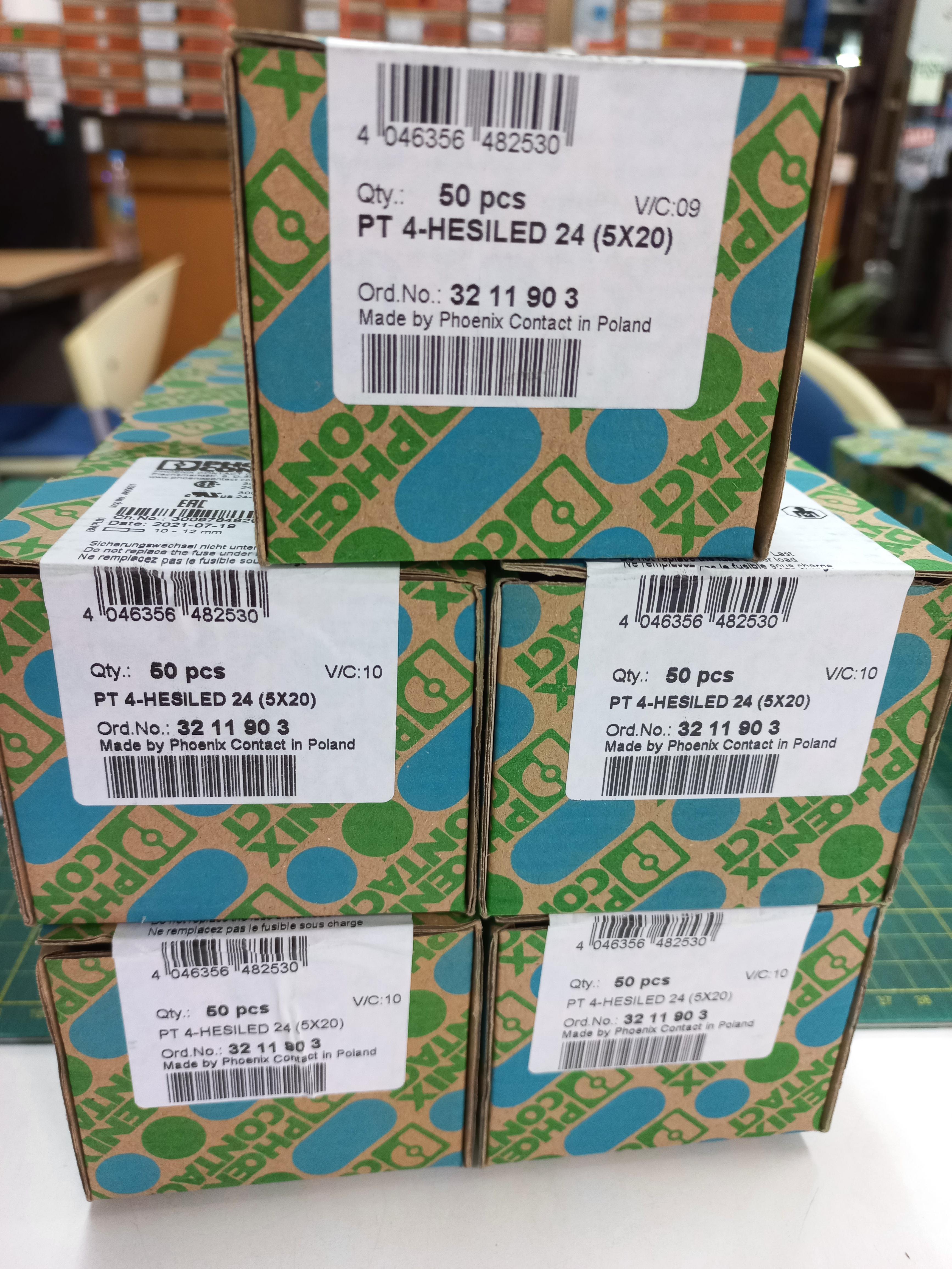 เทอร์มินอลฟิวส์ PHOENIX CONTACT 3211903 Terminal สำหรับสายไฟขนาด 0.2 mm² - 6 mm²