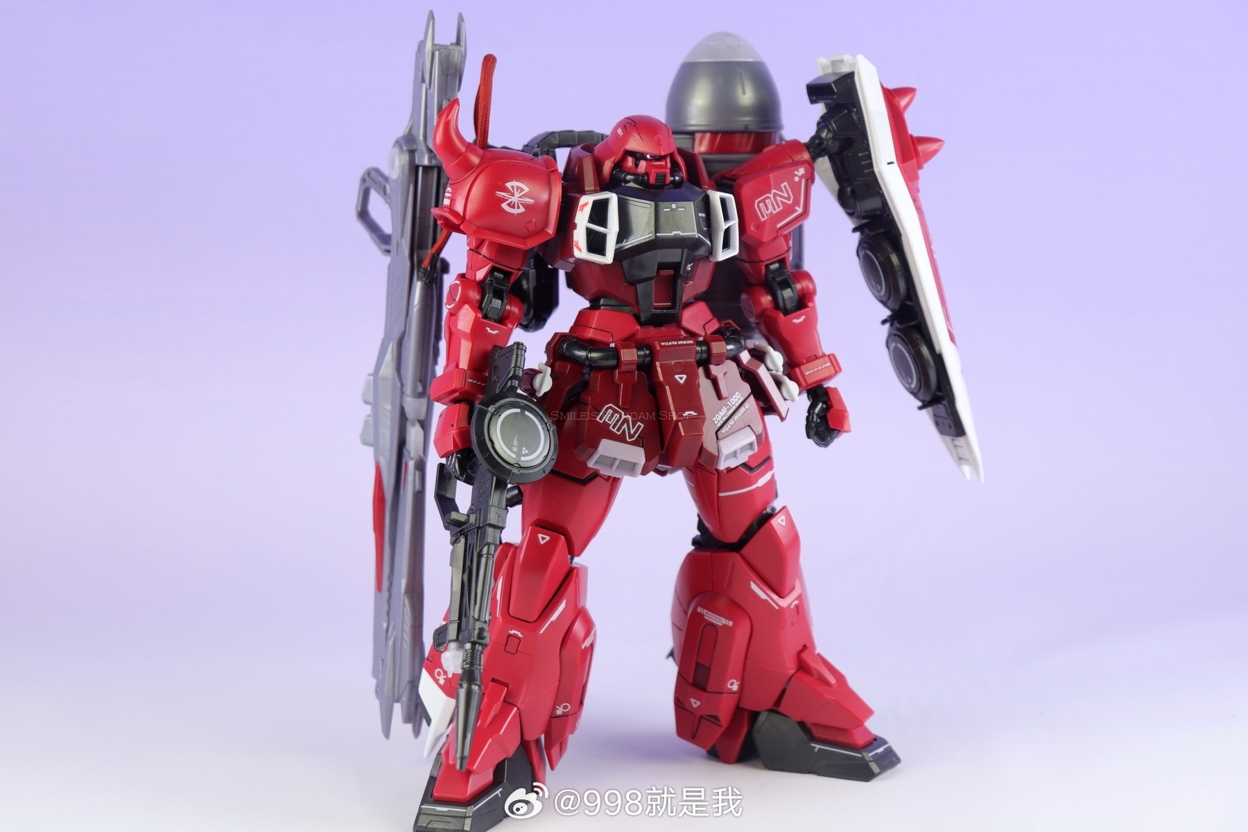 MG 1/100 Cannon Red Zaku[2001CT][Huanying]