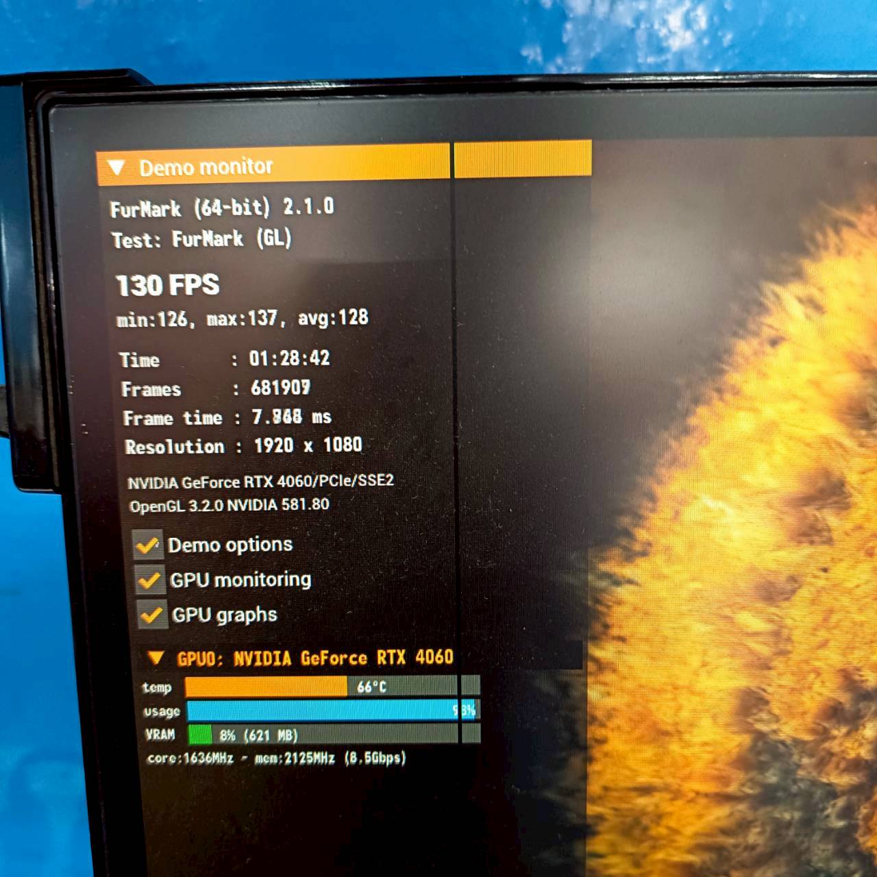 RTX 4060 MSI GDDR6 8GB 128bit ประกัน Advice 10/02/2027