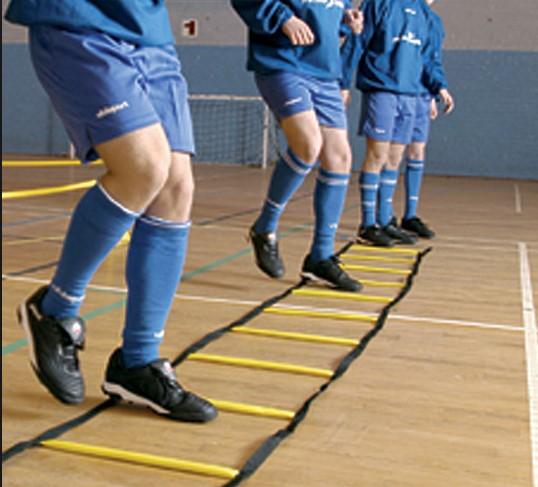 FIT-061 Speed Agility Ladder 5 เมตร 9 ชั้นหรือ Agility Ladder หรือ Speed Ladder บันไดฟิตเนส กีฬา วิ่ง ฟุตบอล เพิ่มความเร็ว