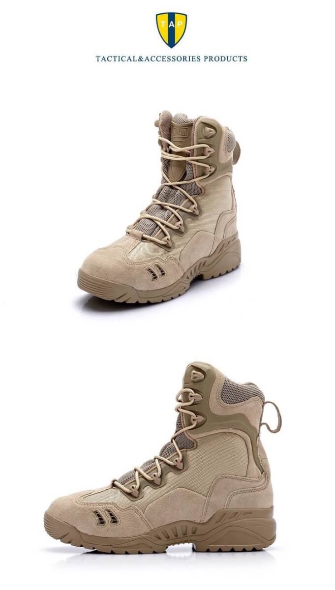 New.รองเท้า Magnum TACTICAL BOOT ข้อสั้น / ข้อยาวหนังแท้ และผ้าคอดูร่า (CORDURA) ใส่สบาย ซิปข้าง ระบายอากาศดี ไม่อับ สีดำ / สีทราย ราคาพิเศษ