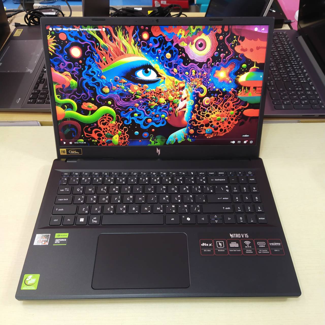 ACER NITRO V15 ANV15-41-R488 สภาพเครื่อง 99% (ประกันศูนย์ Onsite 27/05/2028)