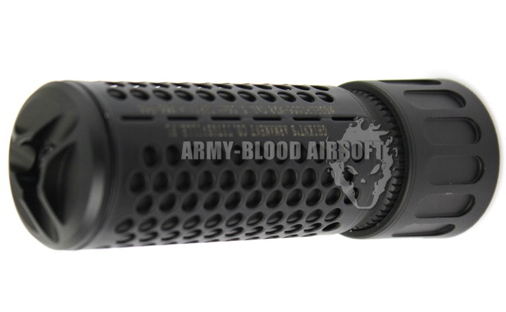 Knight's Armament QDC CQB Barrel Extension KAC 556 QDC CQB Airsoft Dummy Quick Detach Suppressor (CQB Length,BK)prev next