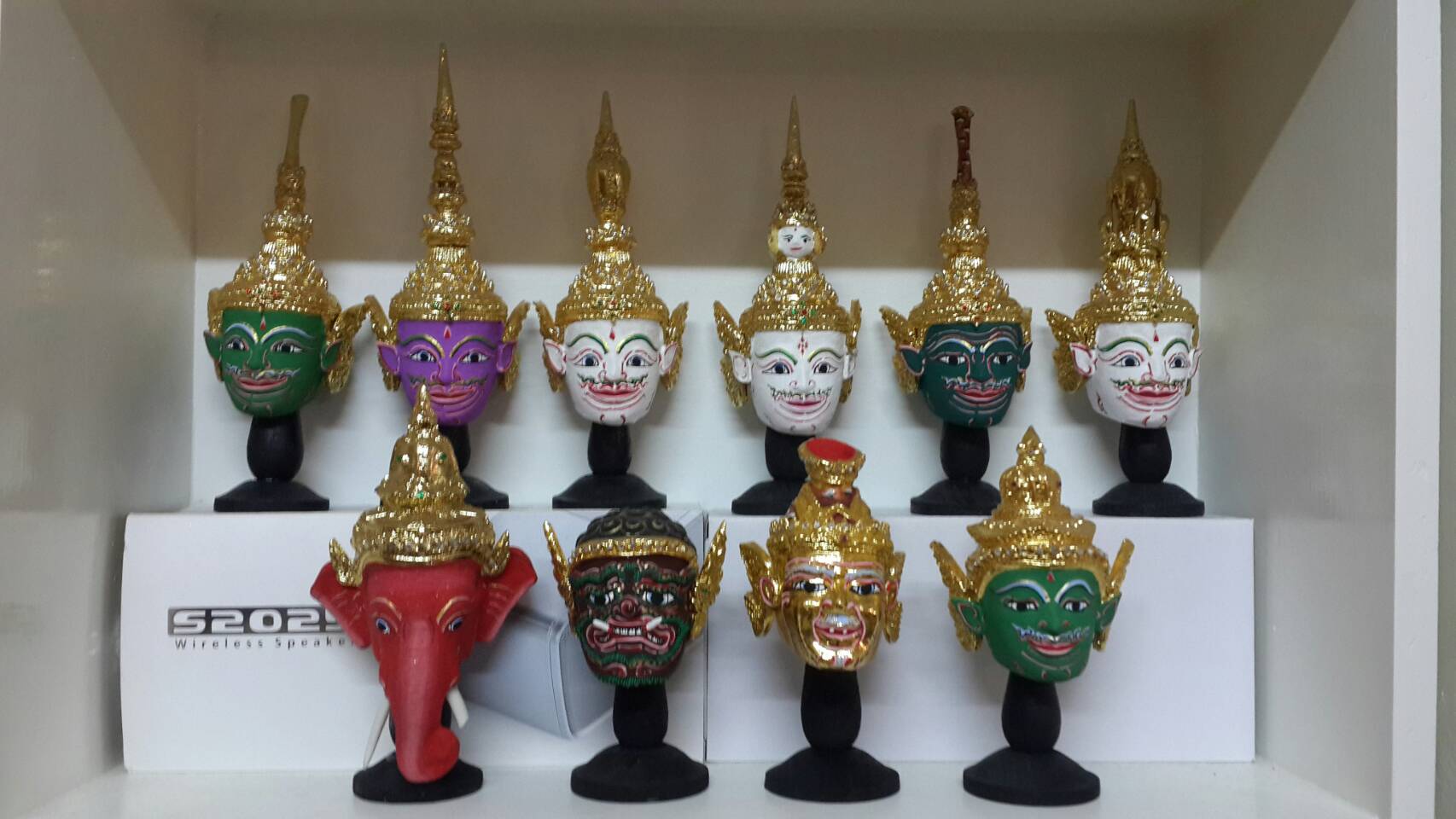 เศียรครูชุด 10 เศียร ขนาดเล็ก