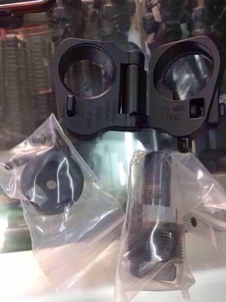 New.ชุดพับพายท้าย M4 Law Tactical AR-15 Folding Stock Adapter for Cmmg M4 / M16 / SR25 ราคาพิเศษ