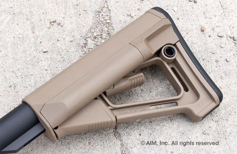 New.MAGPUL STR Carbine Stock for M4/M16 Airsoft Rifle (BK) ราคาพิเศษ