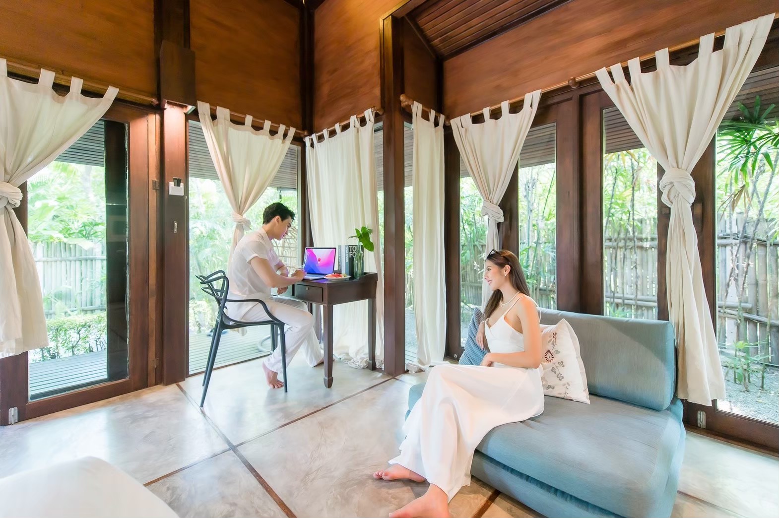 HR15062 บ้านพักติดทะเล The Le Valley Rimley Pranburi