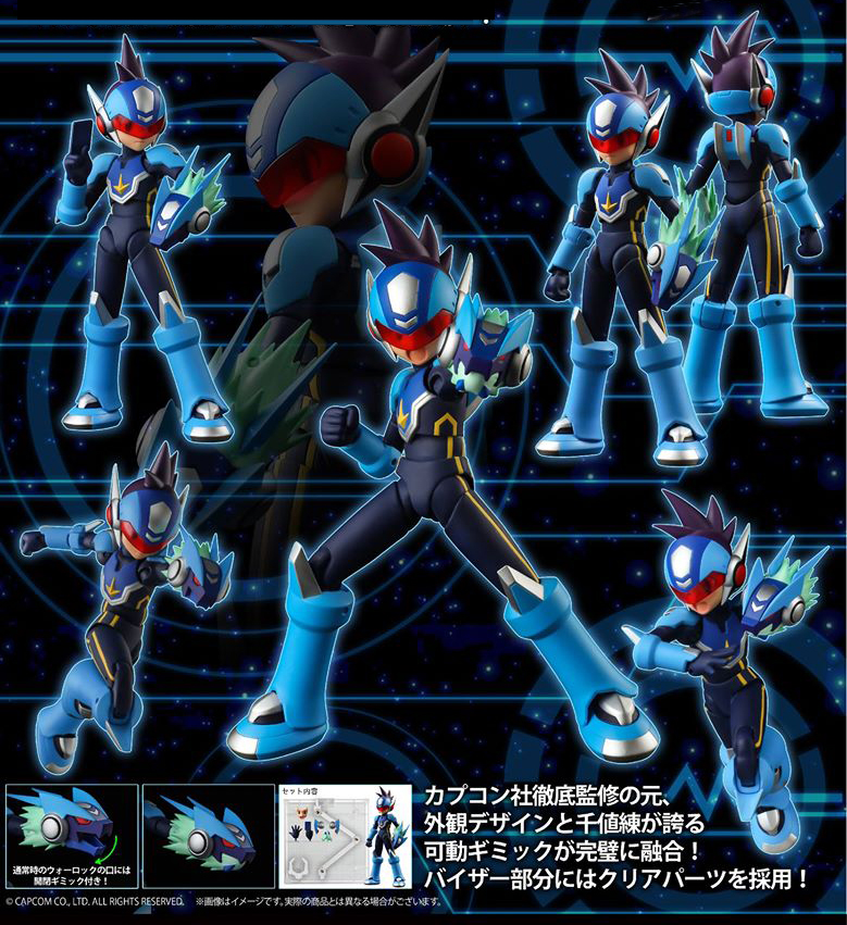 เปิดจอง 4 Inch Nel - Mega Man Star Force: Shooting Star Mega Man Action Figure