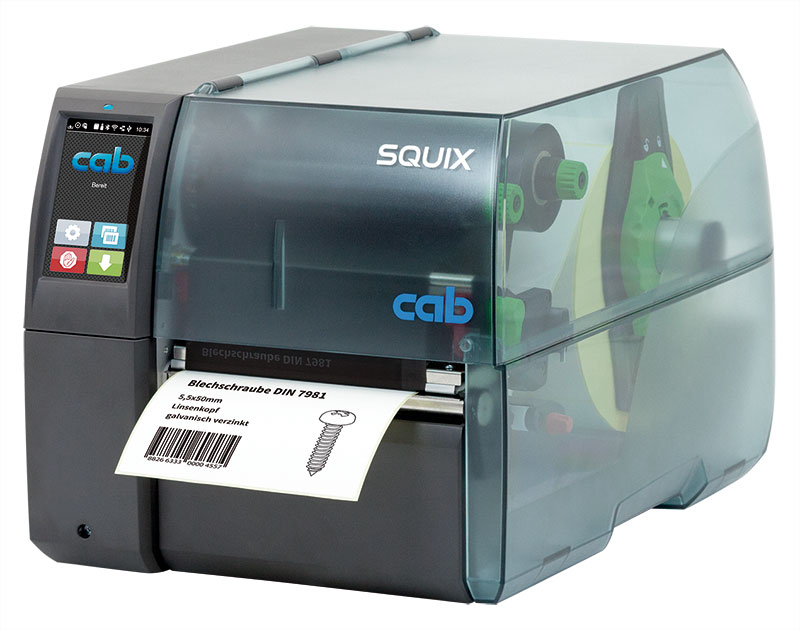SQUIX 6 LABEL PRINTER by INDUSTRIAL CAB PRINTER