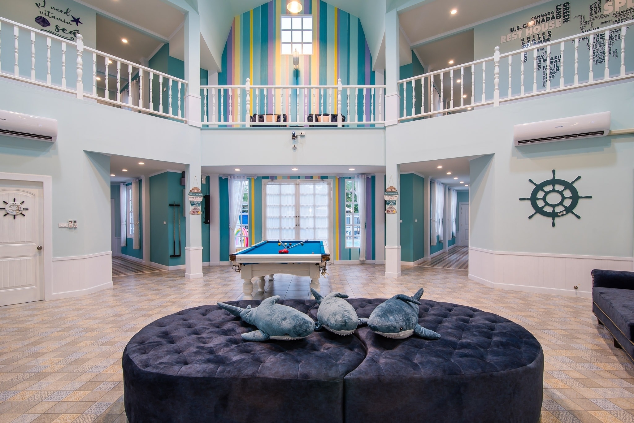 HR7005 บ้านพักชะอำ บ้านพาสเทล