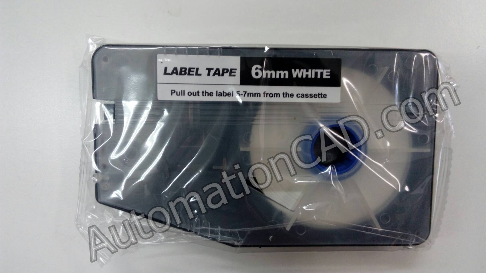 สติ๊กเกอร์ Label 6mm. White ใช้กับเครื่องพิมพ์ฮอตมาร์ค L-mark รุ่น LK330