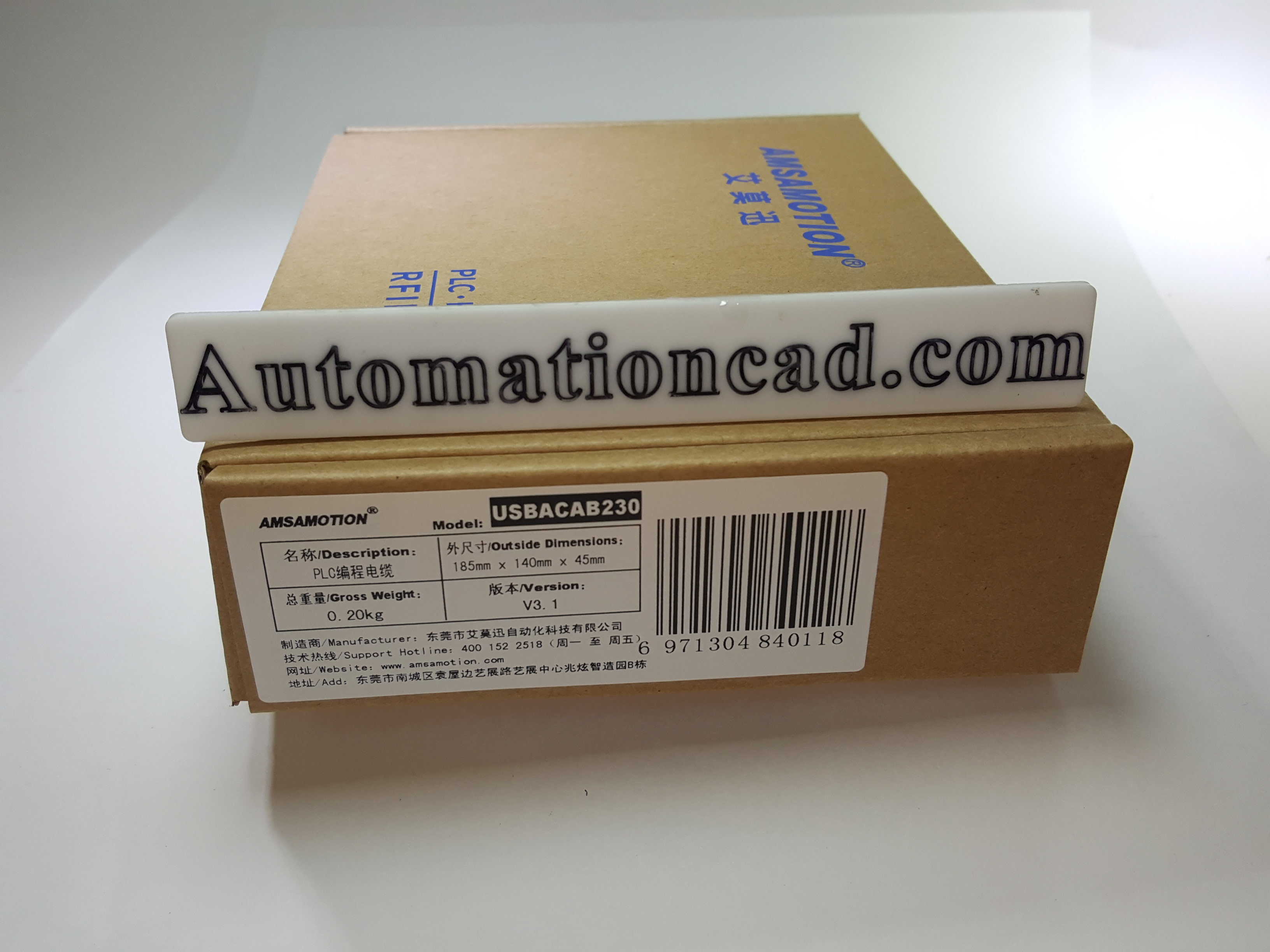 สายดาวน์โหลด PLC DELTA เดลต้า DVP Series USB-ACAB230 Download cable