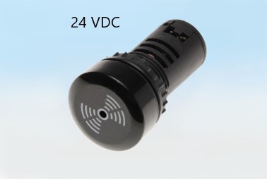 Buzzer ออดไฟฟ้า แบบดังไม่ต่อเนื่อง TEND รู 22 mm ไฟ 24 VDC