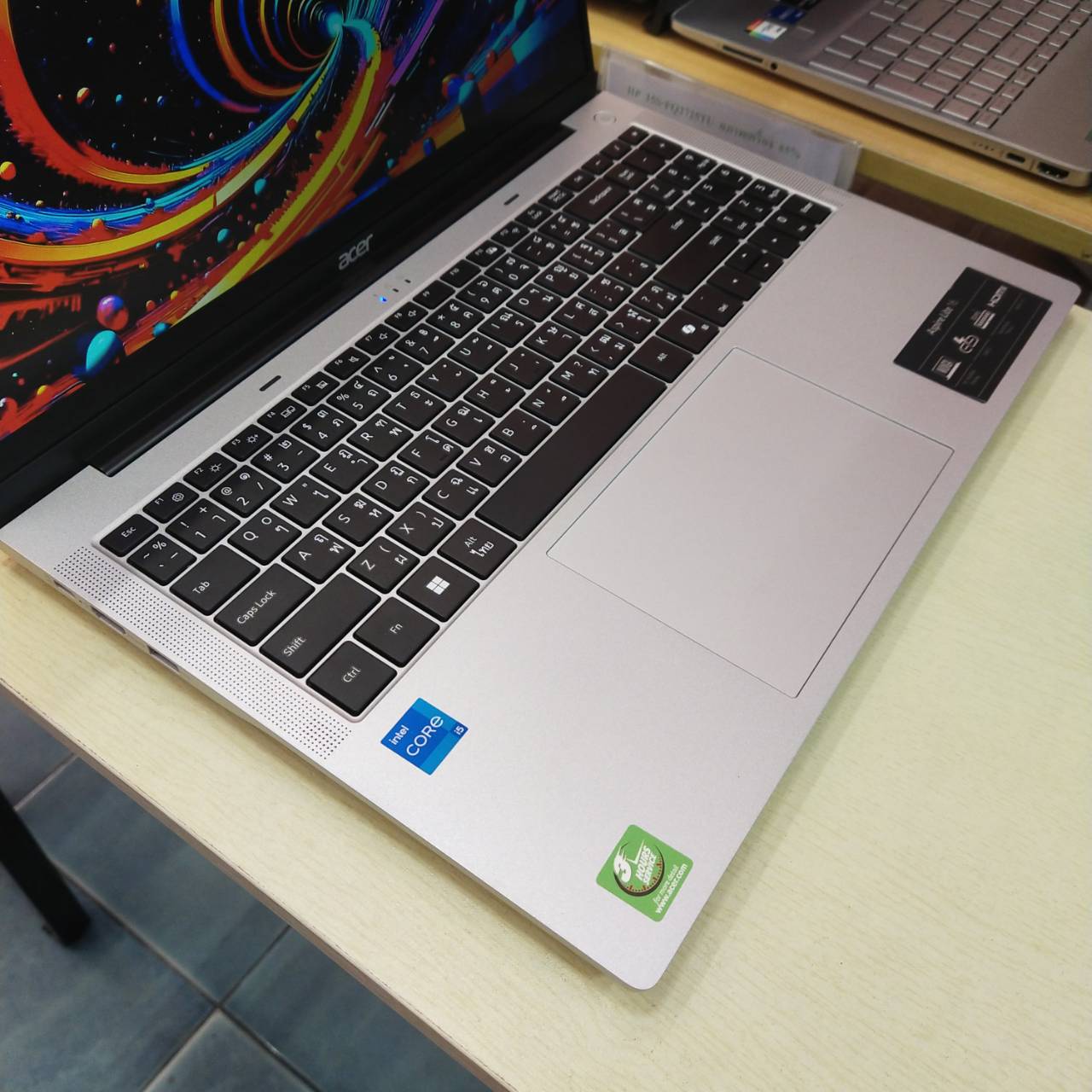 ACER ASPIRE LITE 16 AL16-52P-51Y1 ประกันศูนย์ Onsite 10/06/2027 สภาพเครื่อง 85%
