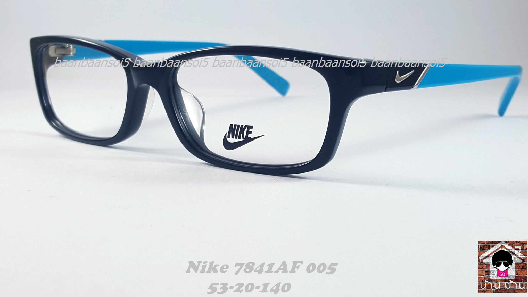 NIKE BRAND ORIGINALแท้ 7841 AF 005 กรอบแว่นตาพร้อมเลนส์ มัลติโค๊ตHOYA ป้องกันรังสีคอม 3,200 บาท