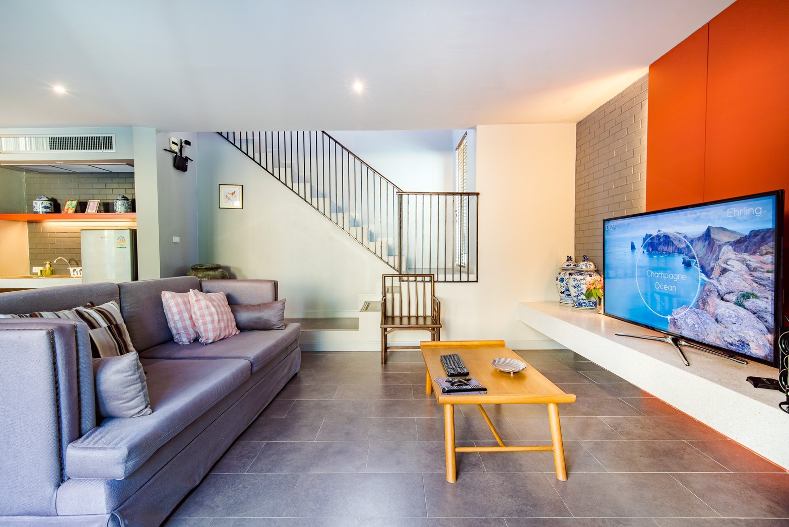 HR15023 บ้านพักหัวหิน บ้านทัศคานี บีช วิลล่า 3 ( Green 2Bed Garden View )