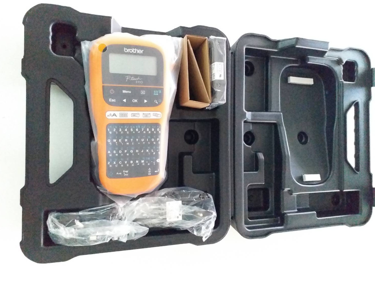 BROTHER E110 LABEL PRINTER เครื่องพิมพ์ฉลาก PT-E110VP บราเดอร์