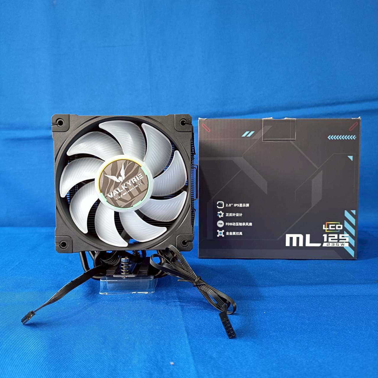 CPU COOLER VALKYRIE ML 125 235W IPS Screen ARGB ประกัน 2 เดือน