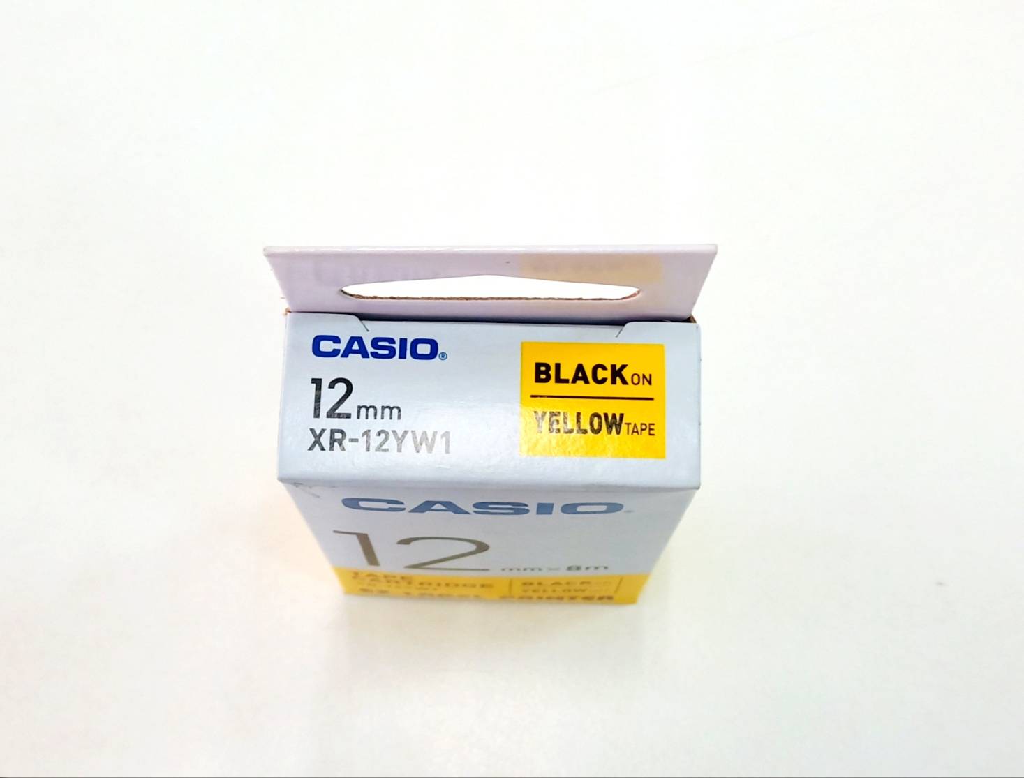 EZ-LABEL CASIO 12mm. สำหรับ เครื่องพิมพ์ฉลาก KL-Series CASIO PRINTER LABEL
