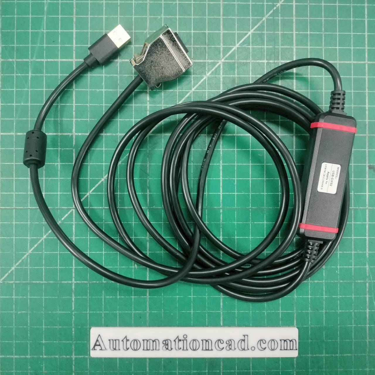 USB-CIF02 สายดาวน์โหลด PLC OMRON - FTDI Chip IC สายลิ้งค์ PLC ใช้แทน CIF02+