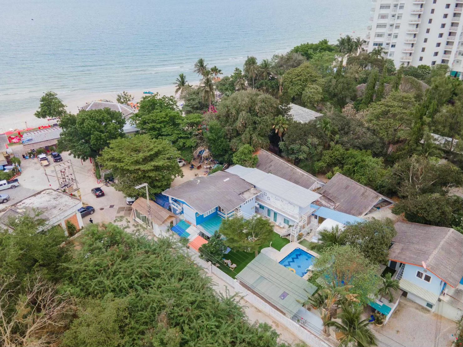 HR15011 บ้านพักติดทะเลหัวหิน บ้านวินเซิฟ พูลวิลล่า