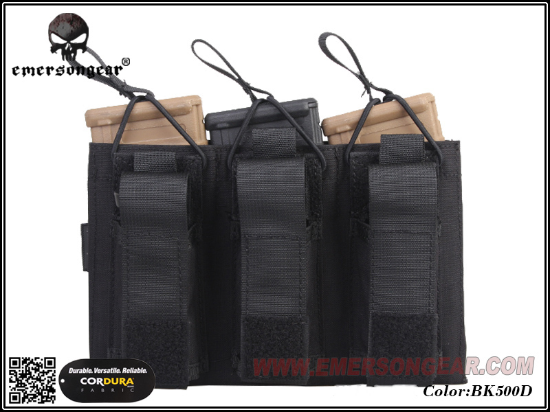 เพ้าแม็กกระซีน5.56พร้อมช่องใส่แม็คปืนสั้น แบบผ้า3ช่อง ยี่ห้อEmerson คุณสมบัติ : #สามารถบรรจุแม็กกระซีนM4ได้3แม็ก และ แม็กกระซีนปืนสั้นทุกรุ่นได้3แม็ก #มั่นใจได้ว่าแม็กกระซีนจะไม่มีตกหล่นขณะวิ่ง มี3สีให้เลือก #สีดำ #สีทราย #สีมัลติแคม สีพื้นราคา 1200 บาท ส