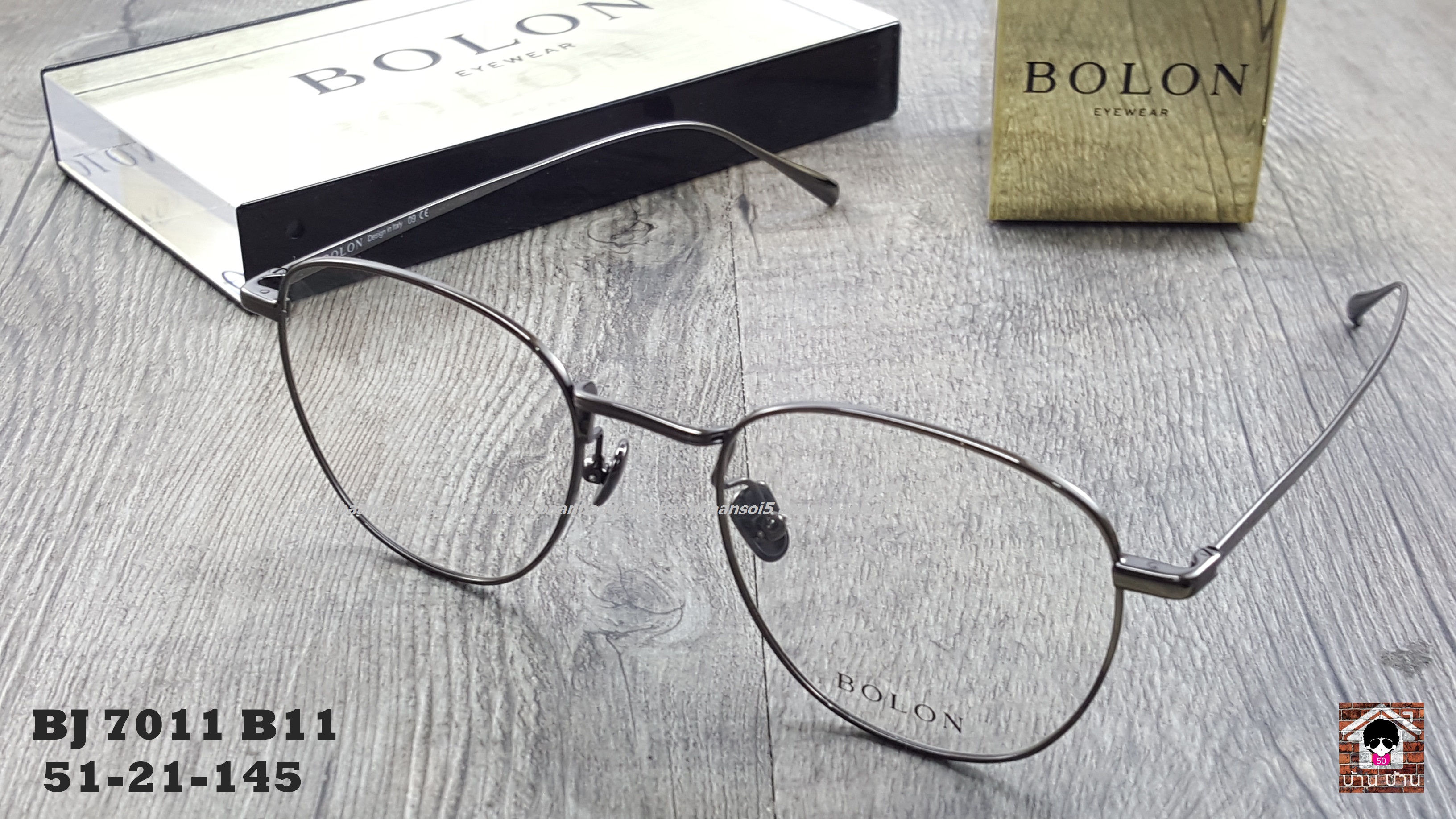 Bolon BJ 7011 B11 โปรโมชั่น กรอบแว่นตาพร้อมเลนส์ HOYA ราคา 3,490 บาท