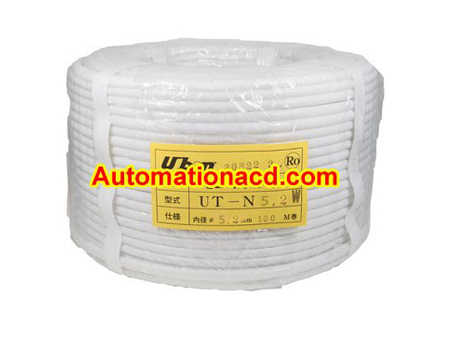 PVC TUBE จากญี่ปุ่น UBON ขนาด 5.2 mm. ใช้ได้กับสายไฟขนาด 4 mm²