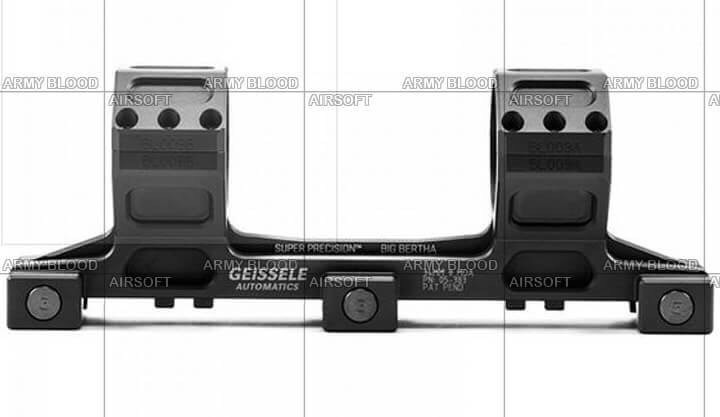 New.Geissele Super Precision Big Bertha Scope Mounts -Manufacturer: Made in China - Built Material: Aluminum -Major Color: Black / Tan -Inner Diameter: 30mm (25mm) ราคาพิเศษ