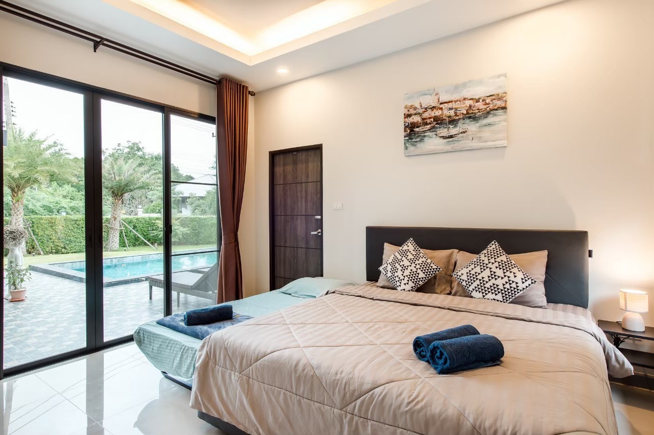 HR15079 บ้านพักใกล้ทะเลหัวหิน Kirinara Huahin pool villa