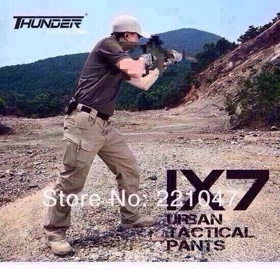 New.กางเกงยุทธวิธี Thunder Tactical รุ่น IX7 สีดำ ราคาพิเศษ