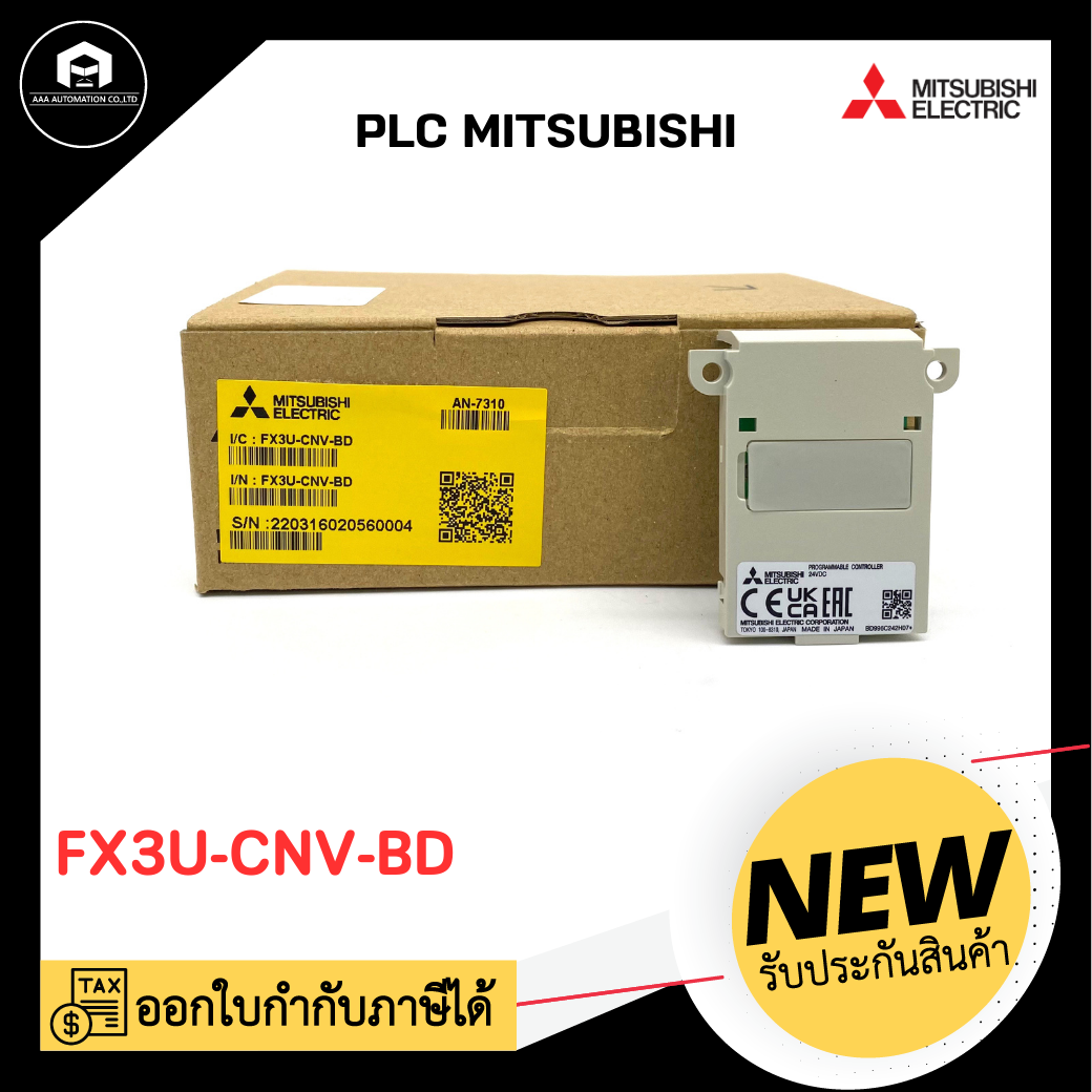 PLC MITSU FX3U-CNV-BD