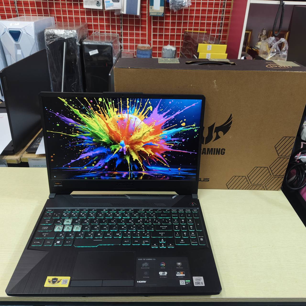 ASUS TUF GAMING F15 FX506LH-HN002T สภาพเครื่อง 90%