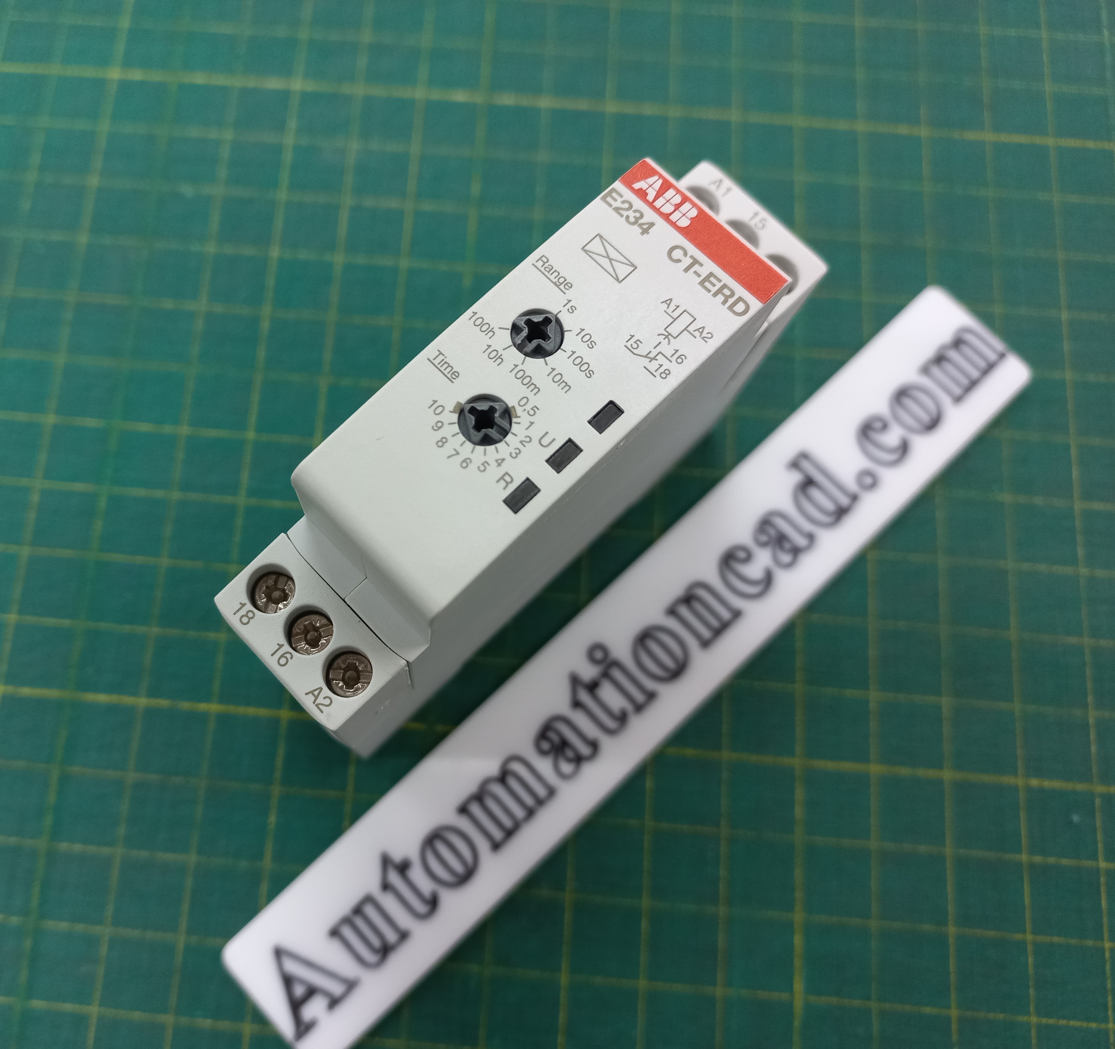 ABB ไทม์เมอร์ แบบอนาล็อก Timer Relay ON-Delay 24-240 VAC