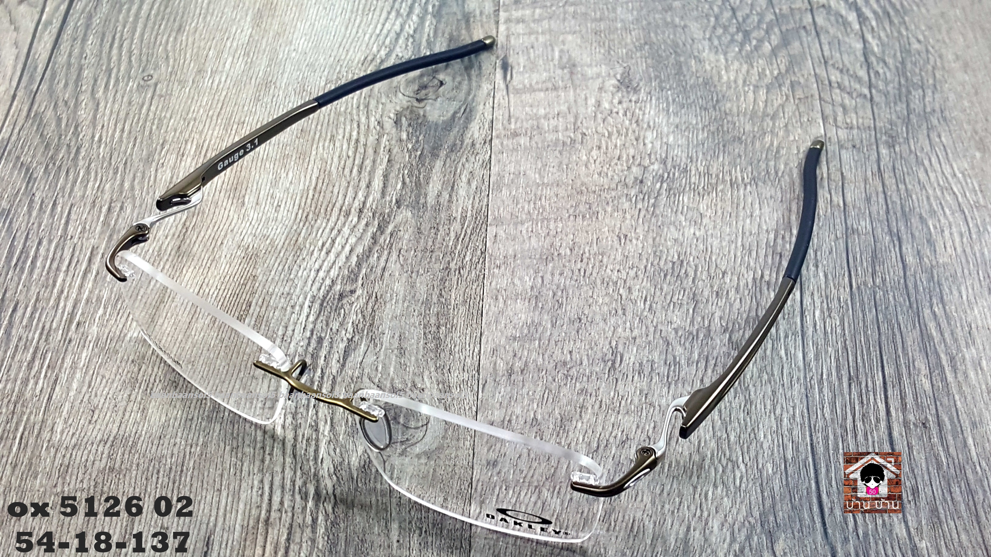 OAKLEY OX5126-02 Gauge 3.1 โปรโมชั่น กรอบแว่นตาพร้อมเลนส์ HOYA 1.60 ราคา 7,190 บาท