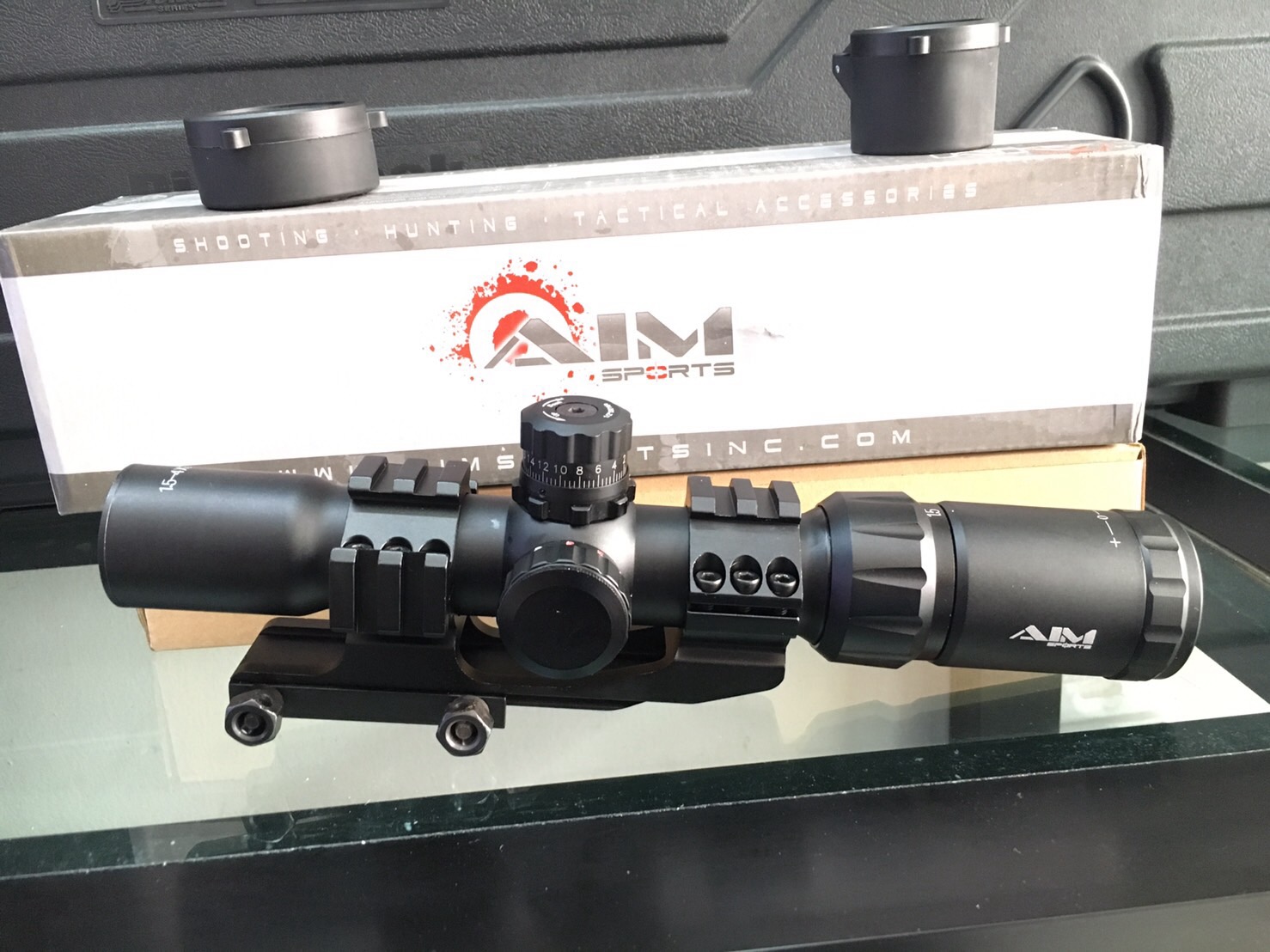 New.สโครปยิงเร็ว AIM SPORTS 1.5-4x30 DUAL ILL.CQB ราคาพิเศษ