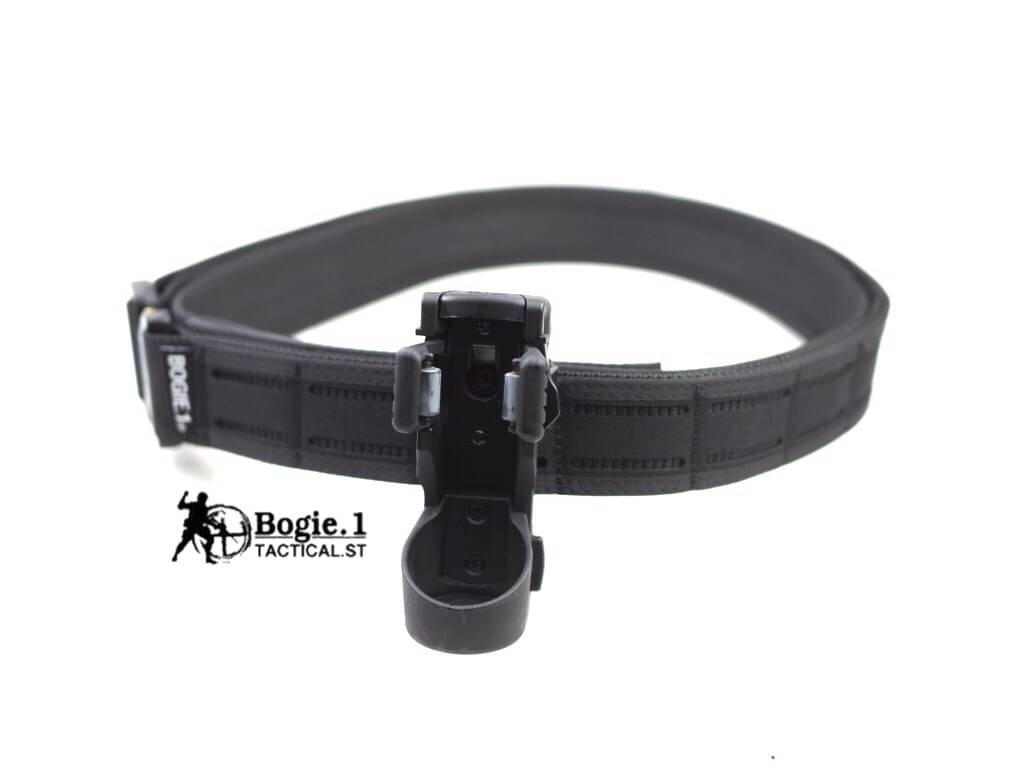 New. Bogie1 ซองไฟฉายโพลิเมอร์ รุ่น Lock 360 มีตัวล็อก แน่นกริ๊บ ไฟฉายไม่ร่วงหล่น หมุนปรับระดับได้ 360 องศา ร้อยเข็มขัดได้ทุกขนาด (ปรับขนาดได้) ร้อยกระเป๋า / ติดเสื้อเกราะ ได้